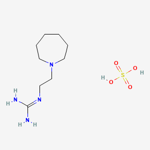 molecular formula C9H22N4O4S B1204142 Gemedine CAS No. 2878-51-5