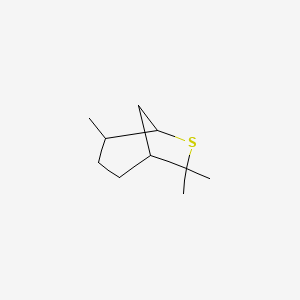 molecular formula C10H18S B12041505 2,8-Epithio-p-menthane CAS No. 68398-18-5