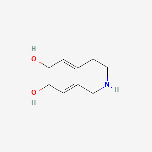 molecular formula C9H11NO2 B1204151 Norsalsolinol CAS No. 34827-33-3