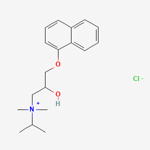 B1204152 Pranolium chloride CAS No. 42879-47-0