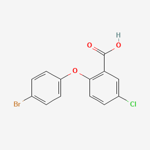 2-(4-Bromophenoxy)-5-chlorobenzoic acid