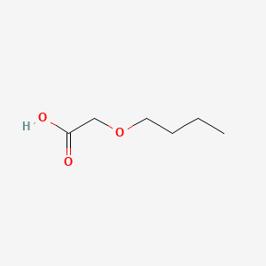 molecular formula C6H12O3 B1204154 Butoxyacetic acid CAS No. 2516-93-0