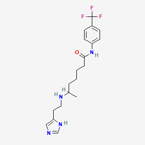 molecular formula C19H25F3N4O B1204167 Htfmt CAS No. 103827-16-3