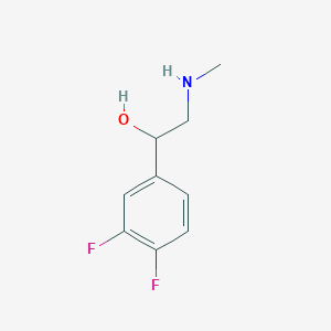 1-(3,4-Difluorophenyl)-2-(methylamino)ethan-1-ol