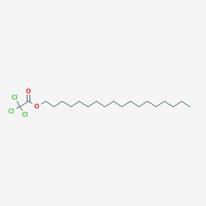 molecular formula C20H37Cl3O2 B12041698 Octadecyl trichloroacetate CAS No. 35425-17-3