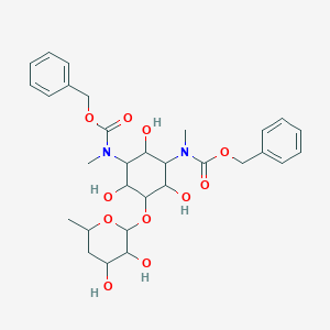 molecular formula C30H40N2O11 B1204180 Tetrahydrospectinomycin CAS No. 72244-45-2