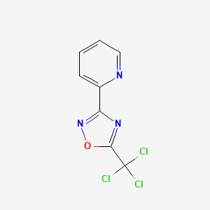 2-[5-(Trichloromethyl)-1,2,4-oxadiazol-3-yl]pyridine