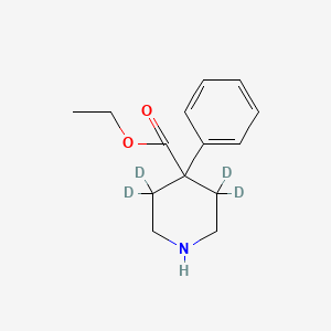 molecular formula C14H19NO2 B12042042 Normeperidine-D4 