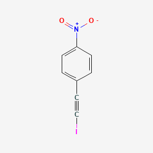 molecular formula C8H4INO2 B12042047 1-(Iodoethynyl)-4-nitrobenzene 