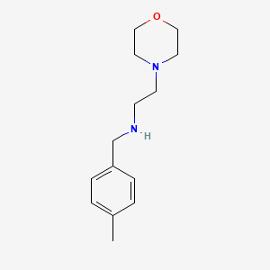 molecular formula C14H22N2O B12042102 N-(4-methylbenzyl)-2-(morpholin-4-yl)ethanamine 