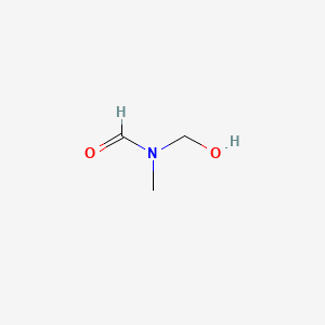 molecular formula C3H7NO2 B1204212 N-Hydroxymethyl-N-methylformamide CAS No. 20546-32-1