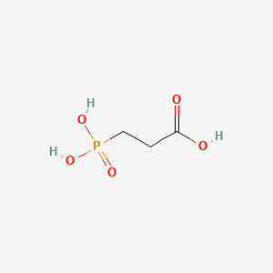 molecular formula C3H7O5P B1204215 3-Phosphonopropionic acid CAS No. 5962-42-5