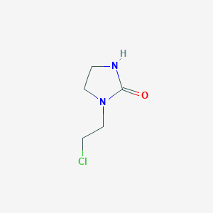 molecular formula C5H9ClN2O B120422 1-(2-Chloroethyl)imidazolidin-2-one CAS No. 2387-20-4