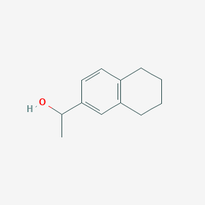 1-(5,6,7,8-Tetrahydronaphthalen-2-yl)ethan-1-ol