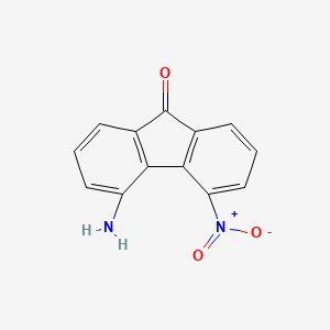 4-Amino-5-nitro-9H-fluoren-9-one