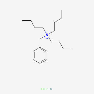 molecular formula C19H35ClN+ B12042238 benzyl(tributyl)azanium;hydrochloride 