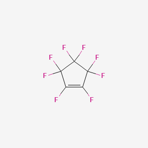 molecular formula C5F8 B1204224 Octafluorocyclopentene CAS No. 559-40-0