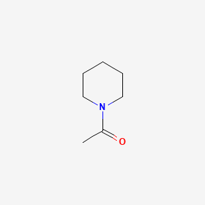 molecular formula C7H13NO B1204225 1-乙酰基哌啶 CAS No. 618-42-8