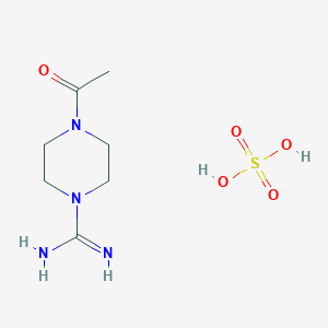 4-Acetyl-1-piperazinecarboximidamide sulfate, AldrichCPR