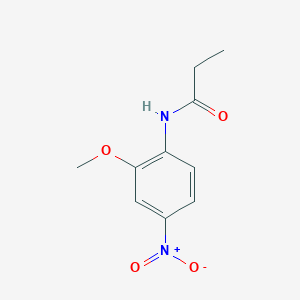 N-(2-methoxy-4-nitrophenyl)propanamide