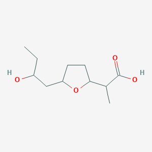 molecular formula C11H20O4 B12042454 Homononactinic acid 