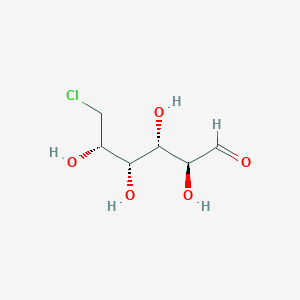 molecular formula C6H11ClO5 B1204250 (2S,3S,4S,5S)-6-氯-2,3,4,5-四羟基己醛 CAS No. 4990-81-2