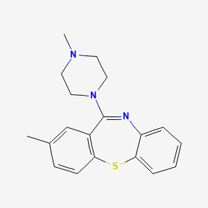 molecular formula C19H21N3S B1204253 Metiapine CAS No. 5800-19-1