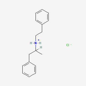 B1204255 N-Phenethyl-beta-phenylisopropylamine hydrochloride CAS No. 6285-56-9