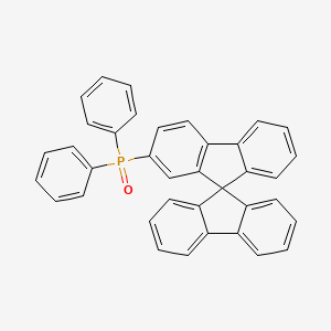 molecular formula C37H25OP B12042617 9,9'-Spirobi[fluoren]-2-yldiphenylphosphine oxide 