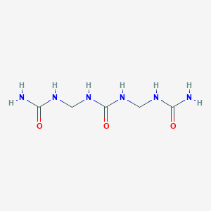 molecular formula C5H12N6O3 B1204272 Dimethylenetriurea CAS No. 15499-91-9