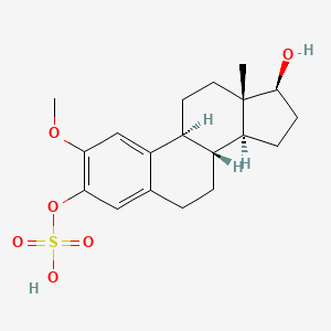 molecular formula C19H26O6S B1204274 2-甲氧基雌二醇-17β 3-硫酸盐 
