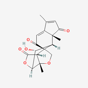 molecular formula C18H18O6 B1204276 萨马德林 A CAS No. 64364-76-7