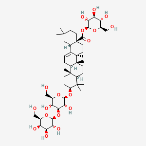 molecular formula C48H78O18 B1204277 Arvensoside A CAS No. 110219-89-1