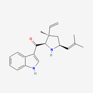 molecular formula C20H24N2O B1204278 硼雷卡品 CAS No. 66408-14-8