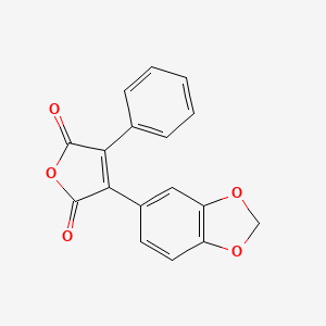 3-(Benzo[d][1,3]dioxol-5-yl)-4-phenylfuran-2,5-dione