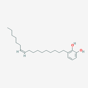 3-[(Z)-heptadec-10-enyl]benzene-1,2-diol