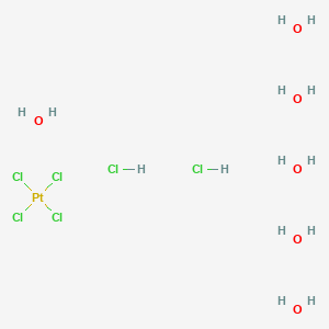 molecular formula Cl6H14O6Pt B12043122 Chloroplatinic acid hexahydrate, BioXtra 