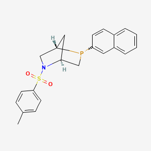 molecular formula C22H22NO2PS B12043255 Exo-2-Naphthyl Kwon [2.2.1] Bicyclic Phosphine 