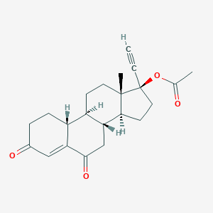 molecular formula C22H26O4 B120433 醋酸甲地孕酮 CAS No. 438244-27-0