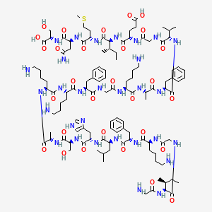 Magainin II (GIGKFLHSAKKFGKAFVGEIMNS-acid)