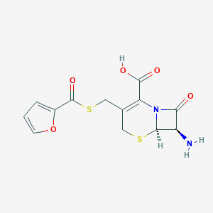molecular formula C13H12N2O5S2 B120434 Desthiazoximic Acid Ceftiofur CAS No. 80370-59-8