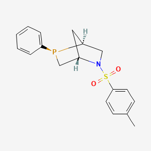 molecular formula C18H20NO2PS B12043473 Exo-Phenyl Kwon [2.2.1] Bicyclic Phosphine 