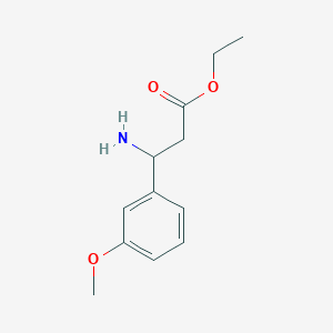 Ethyl 3-amino-3-(3-methoxyphenyl)propanoate