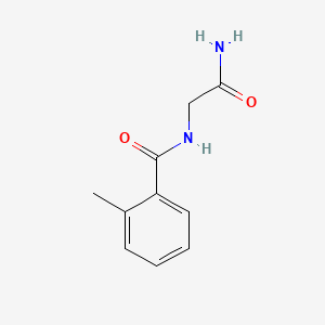 o-Toluamide, N-(carbamoylmethyl)-