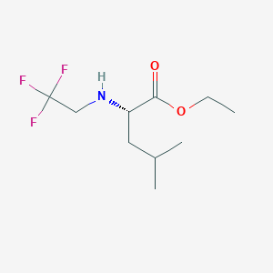 N-(2,2,2-trifluoroethyl)-L-Leucine Ethyl Ester