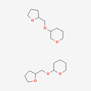 2-(oxolan-2-ylmethoxy)oxane;3-(oxolan-2-ylmethoxy)oxane