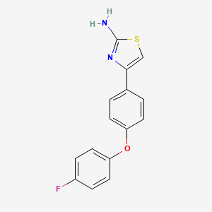 4-(4-(4-Fluorophenoxy)phenyl)thiazol-2-amine