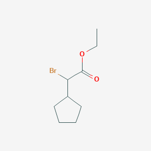 Ethyl 2-bromo-2-cyclopentylacetate