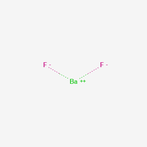molecular formula BaF2 B1204402 氟化钡 CAS No. 7787-32-8