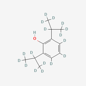 molecular formula C12H18O B12044026 Propofol-d17 